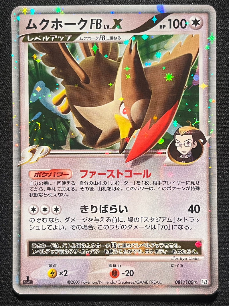 Staraptor LV. X 1st Ed. - 081/100 Pt3