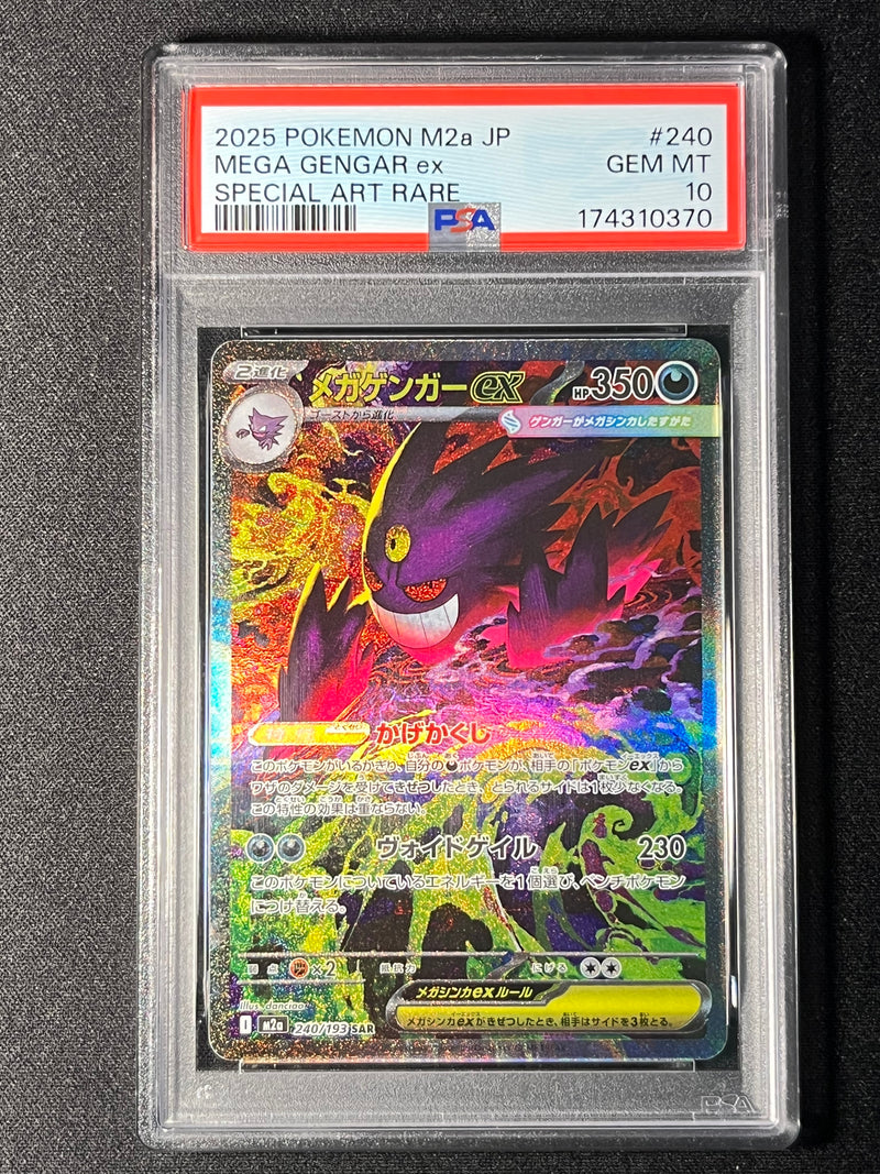 PSA10) Mega Gengar SAR - 240/193 M2a