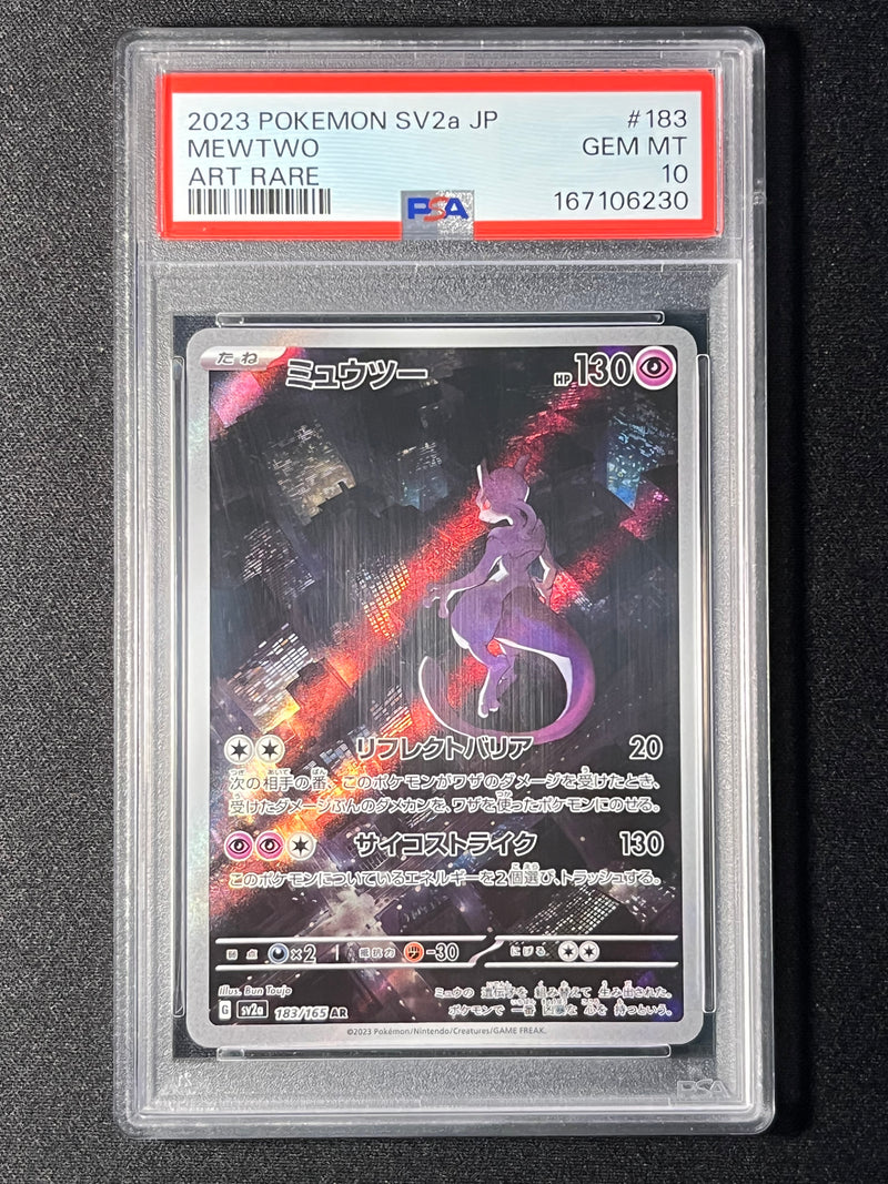 PSA10) Mewtwo AR - 183/165 SV2a