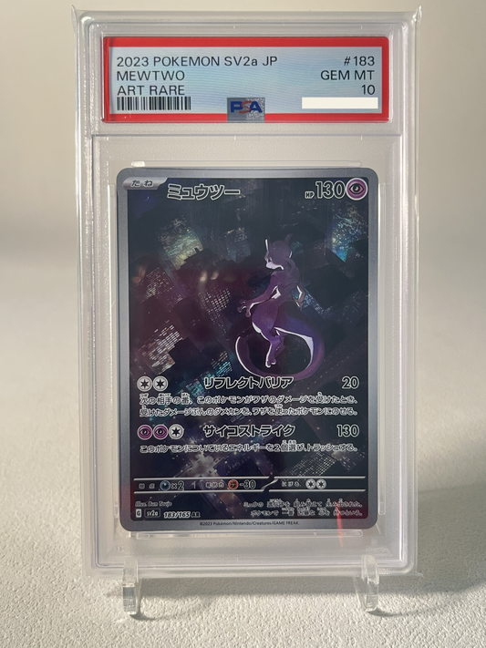 PSA10) Mewtwo AR - 183/165 SV2a